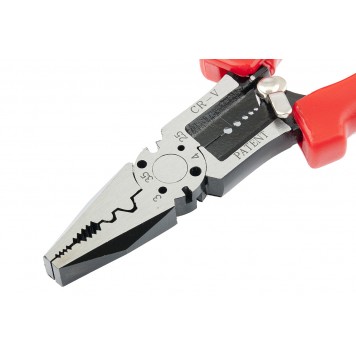 16921 | Плоскогубцы комбинированные, 200 мм, CrV, многофункциональные, полированные, MATRIX-2