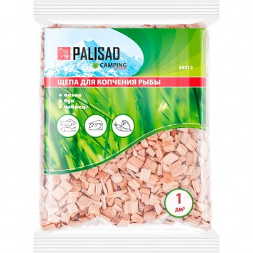 69513 | Щепа для копчения рыбы: ольха, Бук, чабрец, PALISAD CAMPING-0
