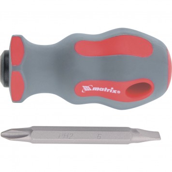 11995 | Отвертка комбинированная, мини, SVSM, SL6-PH2,2 шт, MATRIX-0