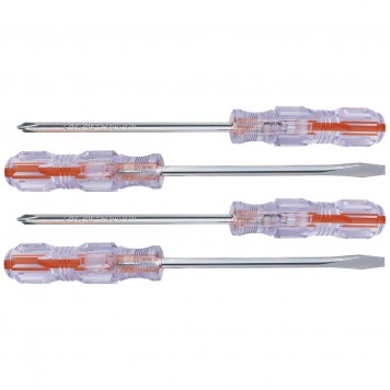 134055 | Набор отверток 4 шт, углеродистая сталь, SPARTA СRYSTAL-0