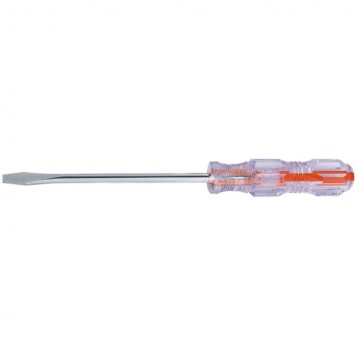 134021 | Отвертка SL8 х 150 мм, прозрачная рукоятка, углеродистая сталь, SPARTA СRYSTAL-0