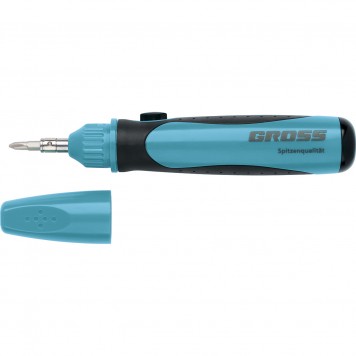 11609 | Отвертка реверсивная, механизм SmartPush mini 11 шт, CrMo, GROSS-0