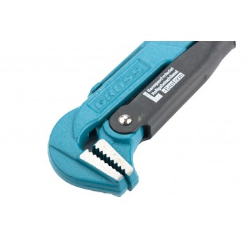 15601 | Ключ трубный рычажный 1, №1, цельнокованый, CrV, тип "L", GROSS-1