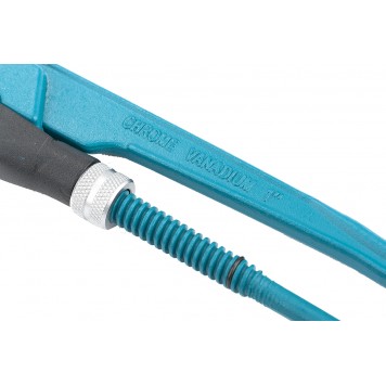 15601 | Ключ трубный рычажный 1, №1, цельнокованый, CrV, тип "L", GROSS-2