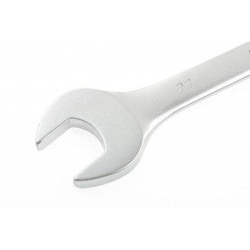 15218 | Ключ комбинированный, 27 мм, CrV, матовый хром, STELS-1