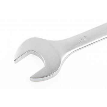15219 | Ключ комбинированный, 32 мм, CrV, матовый хром, STELS-2
