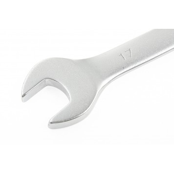 15213 | Ключ комбинированный, 17 мм, CrV, матовый хром, STELS-1