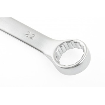 15216 | Ключ комбинированный, 22 мм, CrV, матовый хром, STELS-1