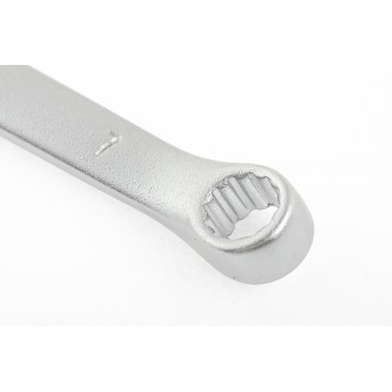 15203 | Ключ комбинированный, 7 мм, CrV, матовый хром, STELS-2