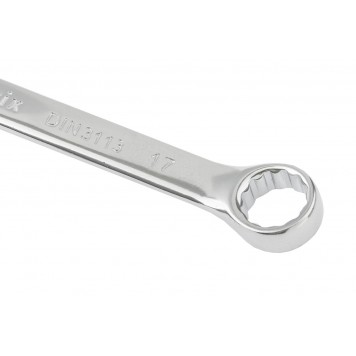 15161 | Ключ комбинированный, 17 мм, CrV, полированный хром, MATRIX-1