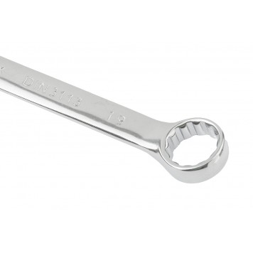 15163 | Ключ комбинированный, 19 мм, CrV, полированный хром, MATRIX-2