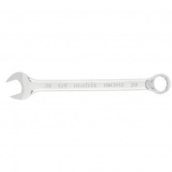 15164 | Ключ комбинированный, 20 мм, CrV, полированный хром, MATRIX-0