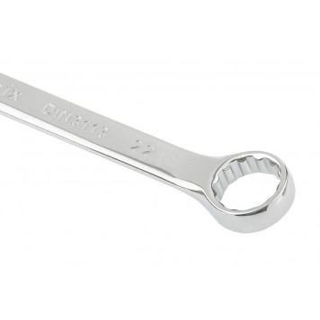 15166 | Ключ комбинированный, 22 мм, CrV, полированный хром, MATRIX-2