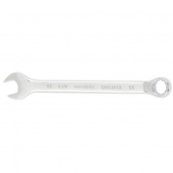 15155 | Ключ комбинированный, 11 мм, CrV, полированный хром, MATRIX-0