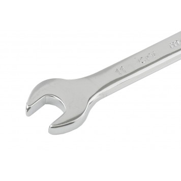 15155 | Ключ комбинированный, 11 мм, CrV, полированный хром, MATRIX-2