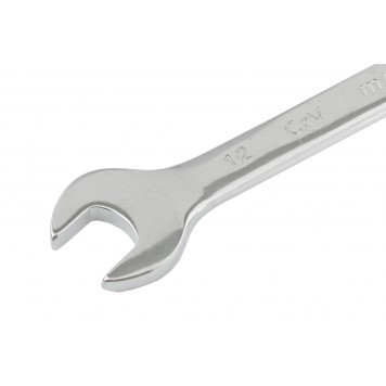 15156 | Ключ комбинированный, 12 мм, CrV, полированный хром, MATRIX-1