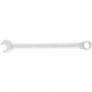 15103 | Ключ комбинированный, 7 мм, CrV, матовый хром, MATRIX-0