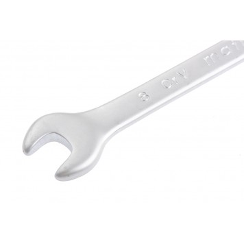 15104 | Ключ комбинированный, 8 мм, CrV, матовый хром, MATRIX-1