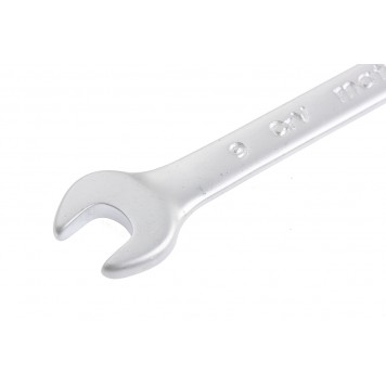 15105 | Ключ комбинированный, 9 мм, CrV, матовый хром, MATRIX-2