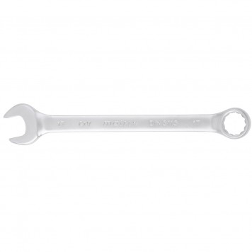 15113 | Ключ комбинированный, 17 мм, CrV, матовый хром, MATRIX-0