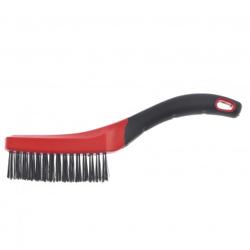 74834 | Щетка зачистная четырехрядная, двухкомпонентная рукоятка, MATRIX-0