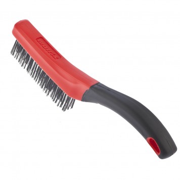 74833 | Щетка зачистная трехрядная, двухкомпонентная рукоятка, MATRIX-1