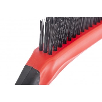 74833 | Щетка зачистная трехрядная, двухкомпонентная рукоятка, MATRIX-2