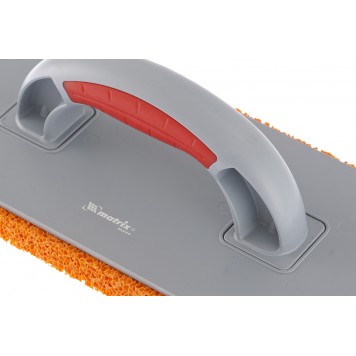 86807 | Терка пластмассовая, гидрорезиновое покрытие 18 мм, 270 x 130 мм, двухкомпонентная ручка, MATRIX-1