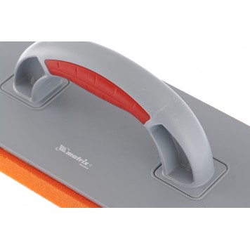 86806 | Терка пластмассовая, гидрогубчатое покрытие 20 мм, 270 x 130 мм, двухкомпонентная ручка, MATRIX-1