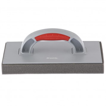 86805 | Терка пластмассовая, губчатое покрытие 30 мм, 270 x 130 мм, двухкомпонентная ручка, MATRIX-0