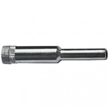 728105 | Сверло алмазное по керамической плитке и стеклу, 10 мм, цилиндрический хвостовик, SPARTA-0