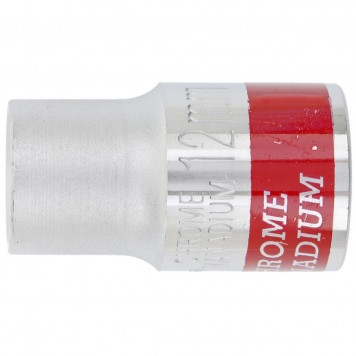 13112 | Головка торцевая, 12 мм, шестигранная, CrV, под квадрат 1/2, хромированная, MATRIX MASTER-0