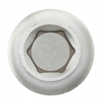 13112 | Головка торцевая, 12 мм, шестигранная, CrV, под квадрат 1/2, хромированная, MATRIX MASTER-1