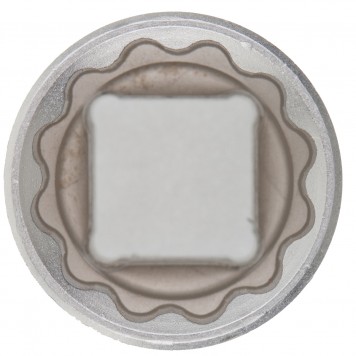 13692 | Головка торцевая, 22 мм, двенадцатигранная, CrV, под квадрат 1/2, хромированная, MATRIX MASTER-1