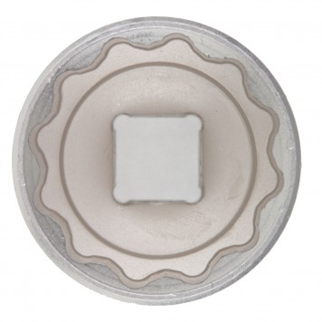 13697 | Головка торцевая, 30 мм, двенадцатигранная, CrV, под квадрат 1/2, хромированная, MATRIX MASTER-1