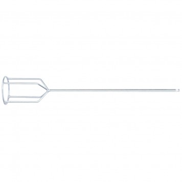 84842 | Миксер для гипсовых смесей, 100 х 590 мм, оцинкованный, шестигранный хвостовик 8 мм, MATRIX-0