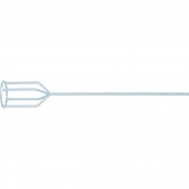 Миксер для гипсовых смесей, 80 х 530 мм, оцинкованный, шестигранный хвостовик 8 мм, MATRIX 84841