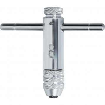 76905 | Вороток для метчиков М3-М8, хромированный, с трещоткой, MATRIX-0