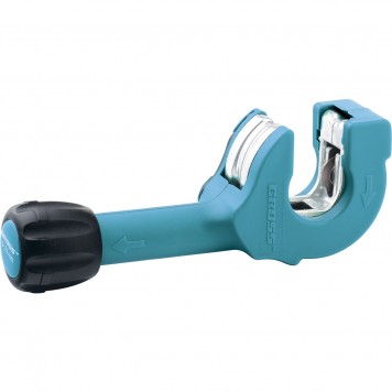 78703 | Труборез ручной, 6-23 мм, 1/4-7/8, механическая регулировка зажима трубы, трещотка с храповым механизмом, GROSS PIRANHA-0