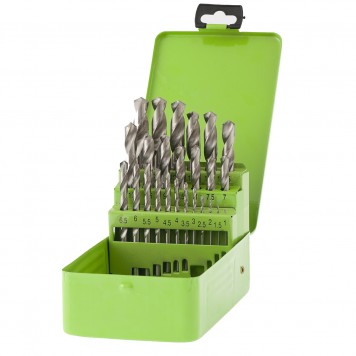 72379 | Набор сверл по металлу, 1-13 мм, 25 шт, HSS, в металлической коробке, СИБРТЕХ-0