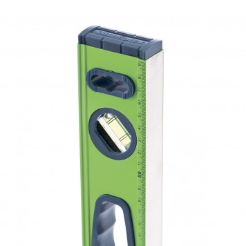 34119 | Уровень алюминиевый, фрезерованный, 3 глазка, магнитный, рукоятки, 1500 мм, СИБРТЕХ УСМ-0,5-1500-1