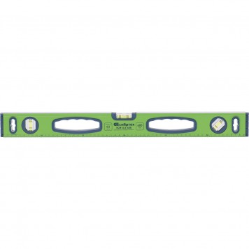 34116 | Уровень алюминиевый, фрезерованный, 3 глазка, магнитный, рукоятки, 800 мм, СИБРТЕХ УСМ-0,5-800-0