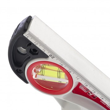 34910 | Уровень алюминиевый литой, фрезерованный, 3 глазка, две ударные площадки, 235 мм, MATRIX-3