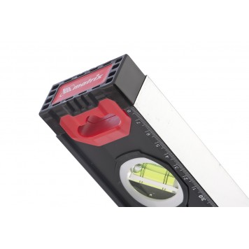 34365 | Уровень алюминиевый, усиленный, фрезерованный, 3 глазка, двухкомпонентные рукоятки, 1500 мм, MATRIX-1