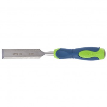 24491 | Долото-стамеска, 26 мм, двухкомпонентная рукоятка, СИБРТЕХ-0