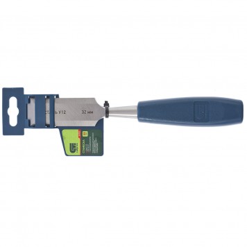 24732 | Стамеска, 32 мм, пластиковая рукоятка, СИБРТЕХ-1