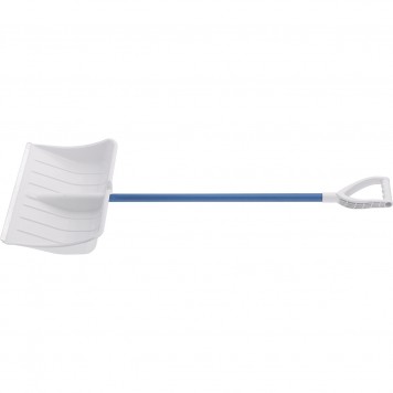 61485 | Лопата полипропиленовая белая 540 x 340 мм с черенком,. Сибртеx, СИБРТЕХ PROFI-0