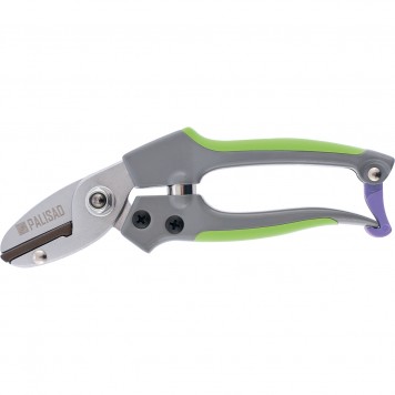 60490 | Секатор с наковальней, алюминиевые рукоятки, PALISAD-0