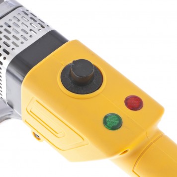 94207 | Аппарат для сварки пластиковых труб DWP-800, Х-Pro, 800 Вт, 300 град, комплект насадок, 20-32 мм, DENZEL Х-PRO-2