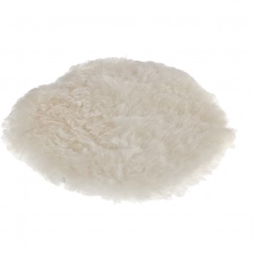 75954 | Насадка полировальная "под липучку", 180 мм, натуральная шерсть, MATRIX-0